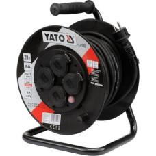 Yato Przedłużacz bębnowy 20m/4 gniazda 230v H05RR-F 3x1,5m2 (YT-81052)