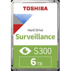 Toshiba Dysk serwerowy Toshiba S300 Surveillance 6 TB 3.5'' SATA III (6 Gb/s)  (HDWT860UZSVA)