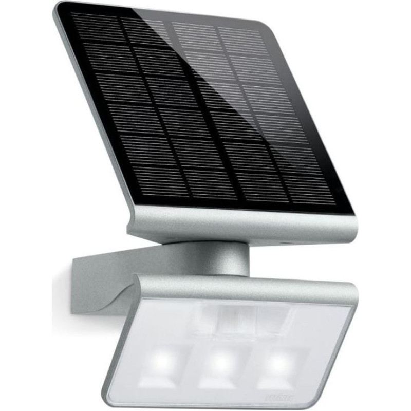 Steinel Kinkiet Steinel Oprawa solarna LED 1,2W XSolar L-S z czujnikiem srebrna (ST671013) - Steinel