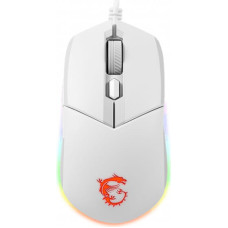 MSI CLUTCH GM11 WHITE mouse Ambidextrous USB Type-A Optical 5000 DPI