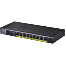 Netgear GS108PP Unmanaged Gigabit Ethernet (10/100/1000) Black Power over Ethernet (PoE)