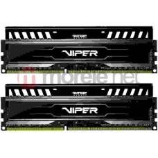 Patriot Pamięć Patriot Viper 3, DDR3, 16 GB, 1600MHz, CL10 (PV316G160C0K)