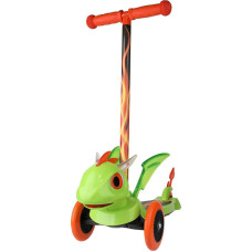 Globix TRICYCLE SCOOTER FOR CHILDREN GLOBIX 3D DRAGON SCOOTER ACTSCOT-471CV BALANCE