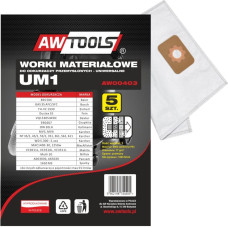 Awtools Worek do odkurzacza AWTools z mikrowłókniny UM1 GAS35/VC3011L/VC3510L/VC3511L 5szt. (AW00403)