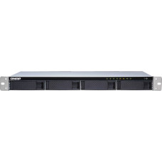 Qnap TS-431XeU NAS Rack (1U) Ethernet LAN Black, Stainless steel Alpine AL-314