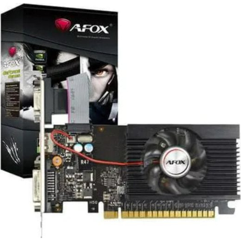 Afox Karta graficzna AFOX AFOX Geforce GT710 2GB DDR3 64Bit DVI HDMI VGA LP