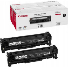 SKO Toner SKO Laser cartridge Canon 718 (2662B005/ 2662B017) Black 2x3400 pages OEM