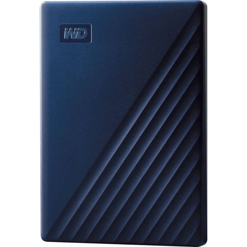 WD Dysk zewnętrzny WD HDD My Passport for Mac 4 TB Niebieski (WDBA2F0040BBL-WESN)