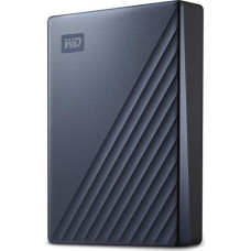 WD Dysk zewnętrzny WD HDD My Passport Ultra 4 TB Niebieski (WDBFTM0040BBL-WESN)