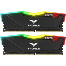 Team Group DIMM 32 GB DDR4-3200 (2x 16 GB) Dual-Kit (schwarz, TF3D432G3200HC16FDC01, Delta RGB, INTEL XMP)