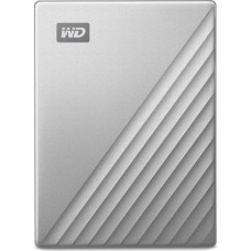 WD Dysk zewnętrzny WD HDD My Passport Ultra for Mac 4 TB Srebrny (WDBPMV0040BSL-WESN)