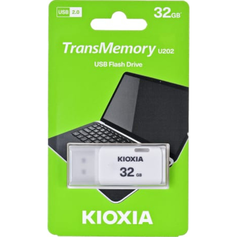 Kioxia TransMemory U202 USB flash drive 32 GB USB Type-A 2.0 White