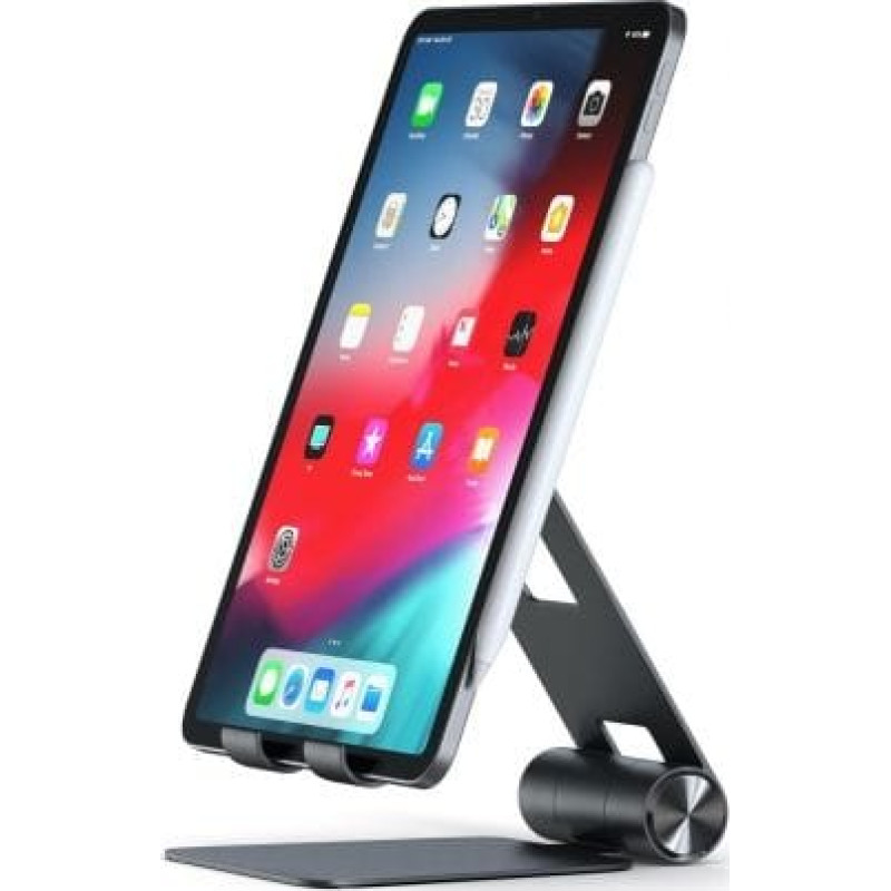 Satechi Stojak Satechi SATECHI R1 ALUMINUM HINGE HOLDER FOLDABLE STAND Black