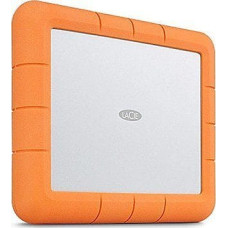 Lacie Dysk zewnętrzny LaCie HDD Rugged Raid 8 TB Pomarańczowo-szary (STHT8000800)