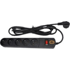 Orvaldi Power strip with surge protector ORVALDI ORV-5 5M