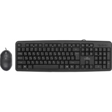 Titanum TK106 set - USB keyboard + mouse Black