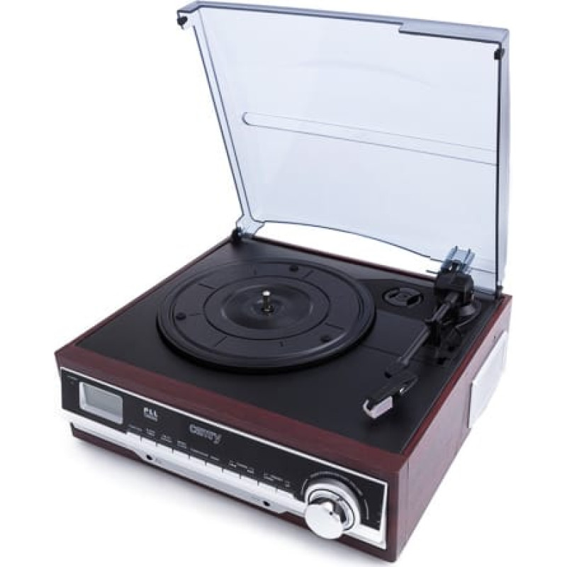 Adler Camry Premium CR 1168 audio turntable Black, Wood