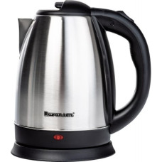 Ravanson CB-7015 electric kettle 1.8 L 1800 W Black, Stainless steel