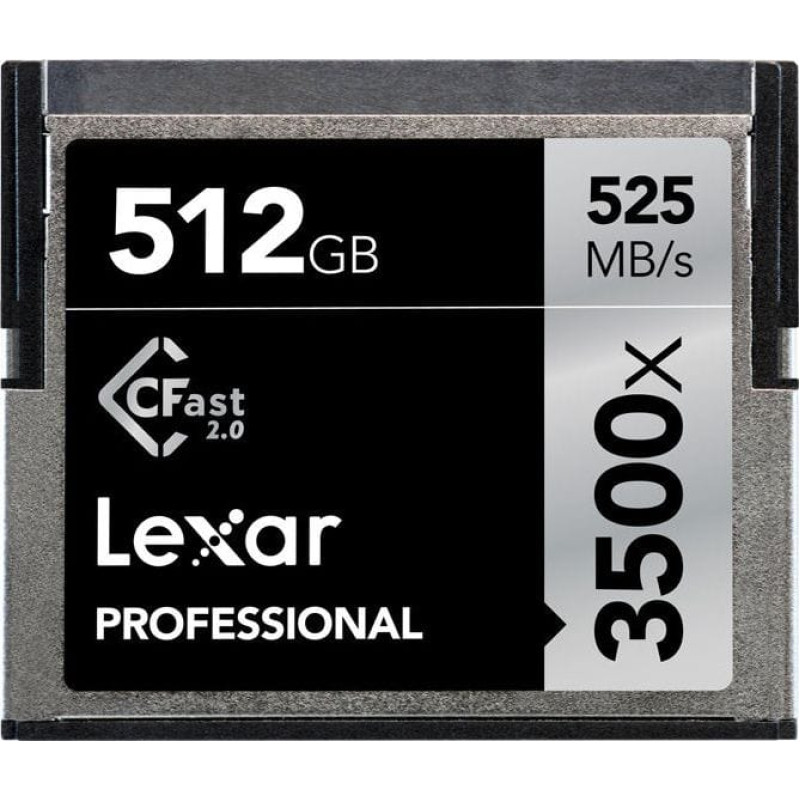 Lexar Karta Lexar Lexar Pro 3500X Cfast (VPG-130) R525/W445 512GB