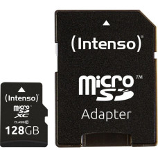 Intenso MEMORY MICRO SDXC 128GB C10/W/ADAPTER