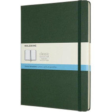 Moleskine Notes Classic XL 19x25 tw. kropki myrtle zielony