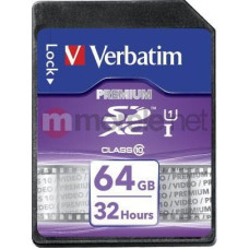 Verbatim Karta Verbatim SDXC 64 GB Class 10  (44024)