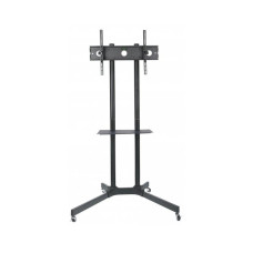 Techly Floor Trolley with Shelf Support LCD / LED / Plasma 30-65