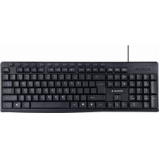 Gembird KB-UM-107 Multimedia keyboard, black, US-layout