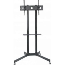 Techly Floor Trolley with Shelf Support LCD / LED / Plasma 30-65