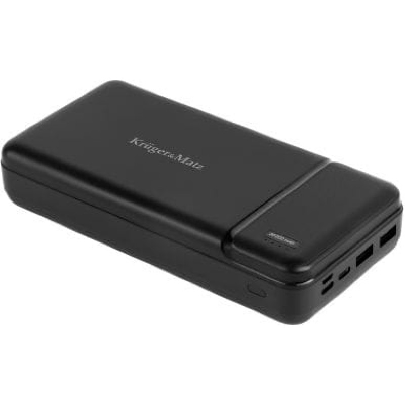 Kruger&Matz Powerbank Kruger&Matz KM0907 30000 mAh Czarny  (KM0907)