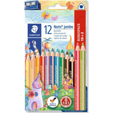 Staedtler Buntstift Noris jumbo 10+2