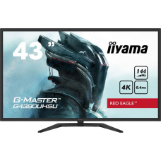 Iiyama G-Master G4380UHSU-B1 (108 cm (43 Zoll), schwarz, UltraHD/4K, AMD Free-Sync, VA, 144Hz Panel)