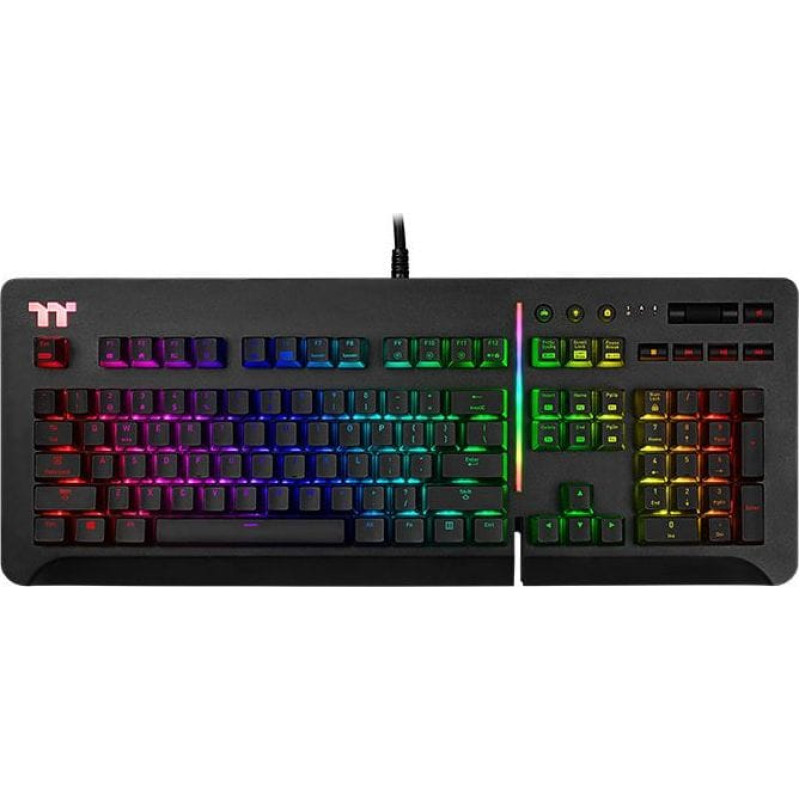 Thermaltake Klawiatura Thermaltake Level 20 RGB Black (KB-LVT-BLBRUS-01)