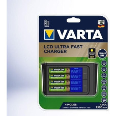 Varta LCD Ultra Fast Charger+ (inkl. 4x Mignon, AA, 2100 mAh)