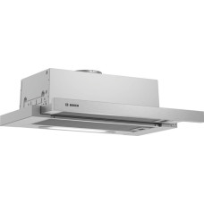 Bosch Serie 4 DFT63AC50 cooker hood 360 m³/h Semi built-in (pull out) Silver D