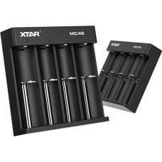 Xtar Battery charger for cylindrical Li-ion batteries18650 / NiMH Xtar MC4S