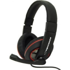 Esperanza EH118 headphones/headset Head-band Black, Red