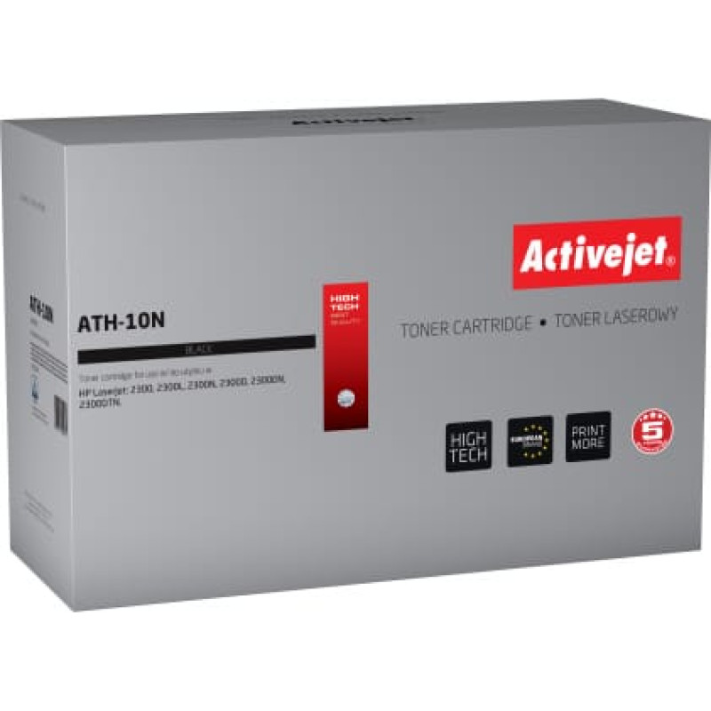 Activejet ATH-10N toner for HP printer; HP 10A Q2610A replacement; Supreme; 6000 pages; black