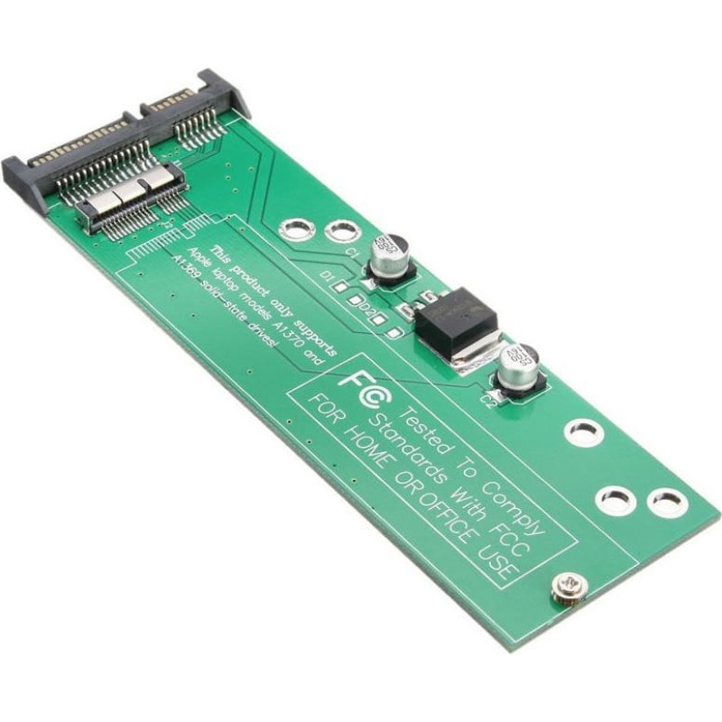 Microstorage SATA - MacBook Air SSD 12+6-pin, Zielony (MSSA7209)