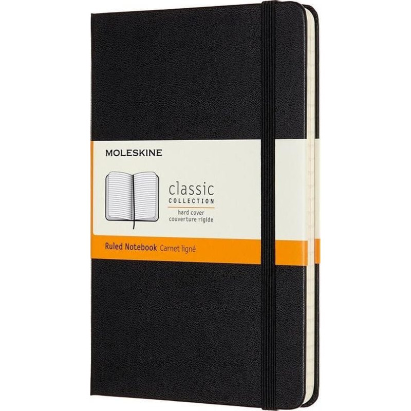 Moleskine Notes Classic 11,5x18 tw. linie, czarny