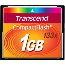 Transcend Karta Transcend 133x Compact Flash 1 GB  (TS1GCF133)