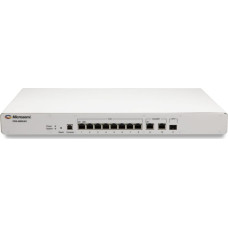 Microsemi Microsemi 8+2P FANLESS POE SWITCH IEEE80/3BT 90W AC INPUT EU IN