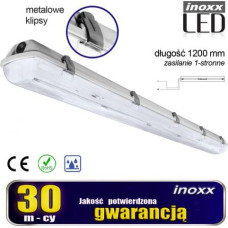 Nvox Oprawa hermetyczna przemysłowa ip65 led 1x120cm t8 g13 jednostronnie zasilana