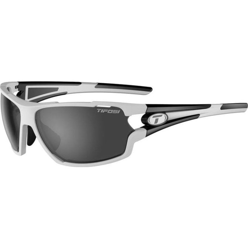 Tifosi Okulary TIFOSI AMOK white black (3szkła 15,4% Smoke, 41,4% AC Red, 95,6% Clear) (NEW)