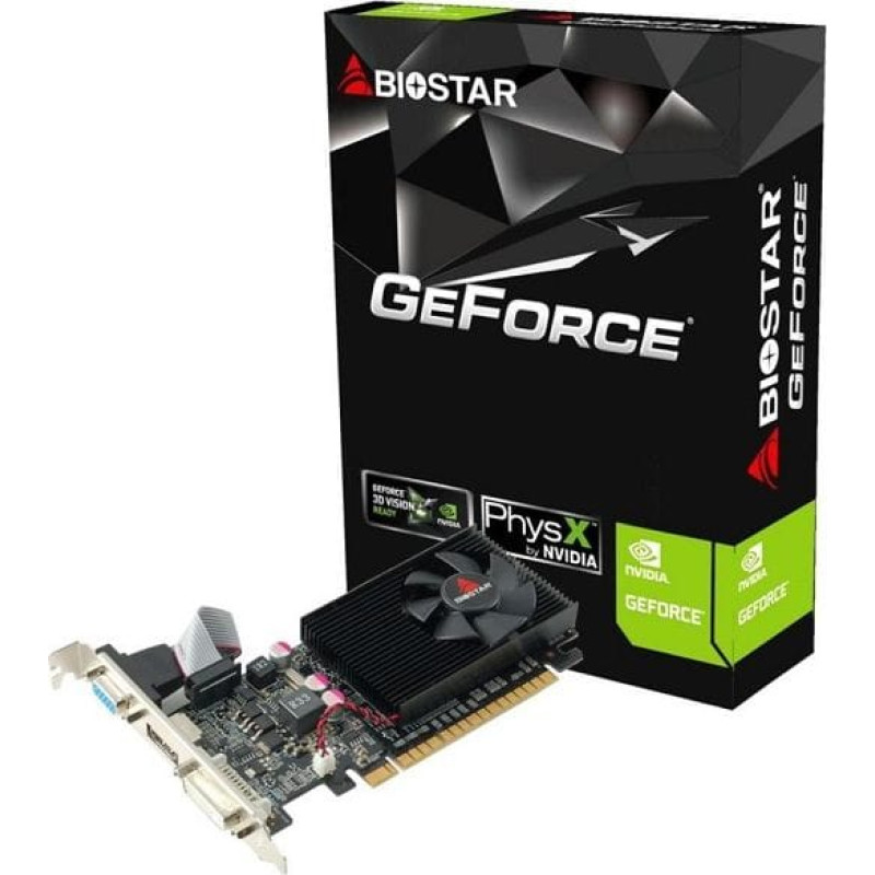 Biostar Karta graficzna Biostar GeForce GT 730 4GB DDR3 (VN7313TH41-TBBRL-BS2)