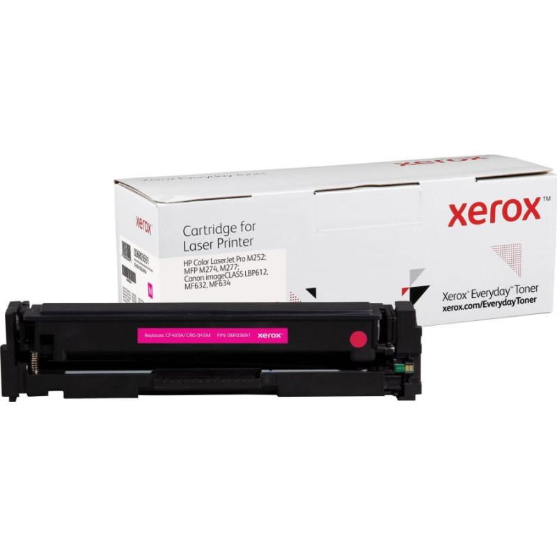 Xerox Toner Xerox TON Xerox Magenta Toner Cartridge equivalent to HP 201A for use in Color LaserJet Pro M252 MFP M274, M277 Canon imageCLASS LBP612, MF632 (CF403A)