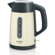 Bosch TWK4P437 electric kettle 1.7 L 2400 W Beige, Black