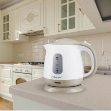 Maestro Electric kettle Maestro MR-012, white and beige