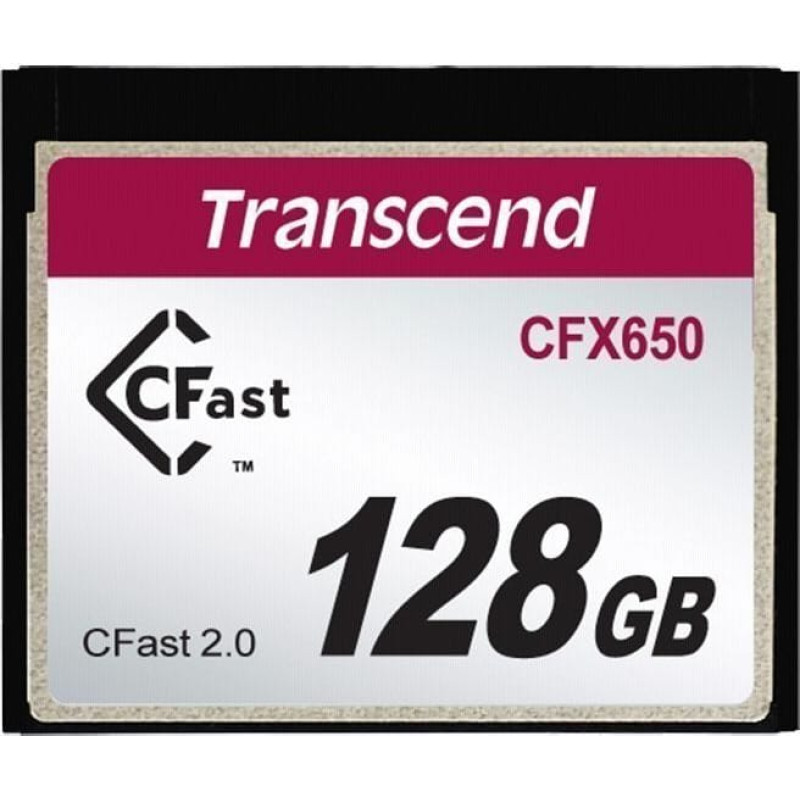 Transcend Karta Transcend CFX650 CFast 128 GB  (TS128GCFX650)