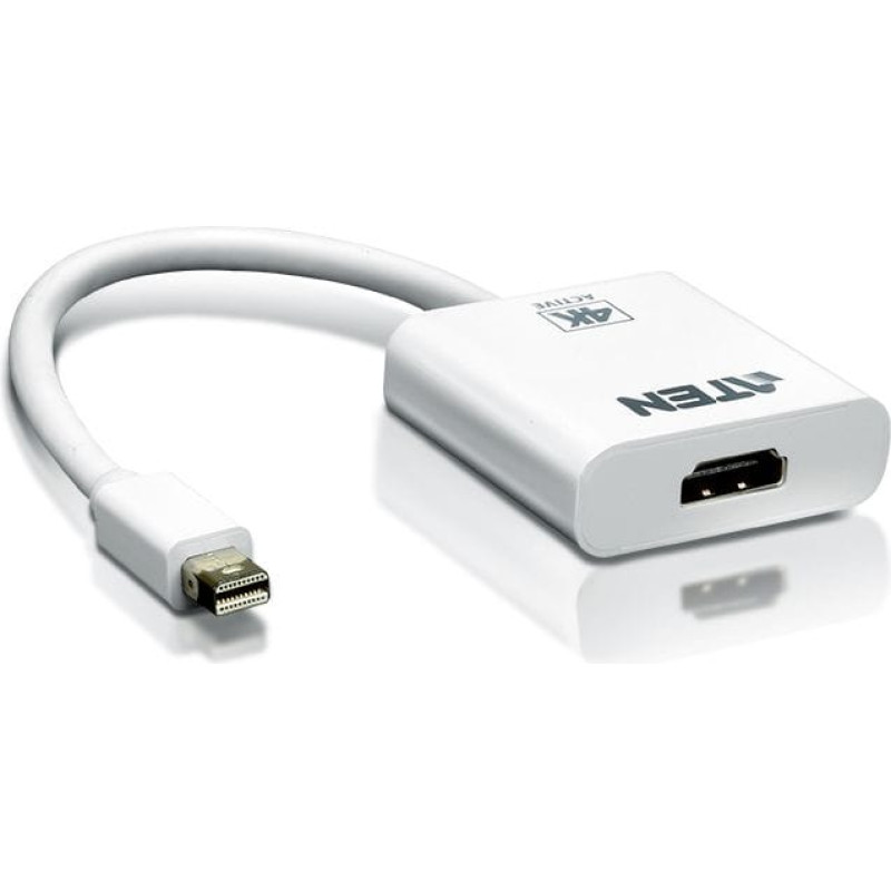 Aten Adapter AV Aten DisplayPort Mini - HDMI biały (VC981-AT)